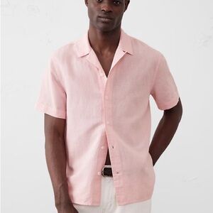 Banana Republic Linen-Blend Resort Shirt